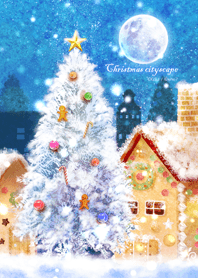 クリスマスの街並み
