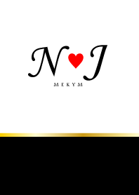 LOVE INITIAL - N&J