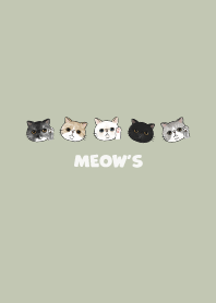 meowshead3 - mist green