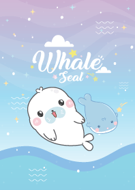 Whale Seal Deep Sea Lavender