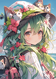 สาวสวย-14❤เดินทางเหมียว