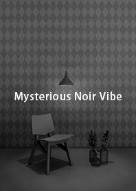 Mysterious Noir Vibe-BLACK