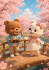 Spring Blossom Bridge Walk