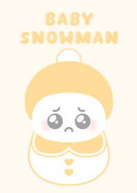 snowman baby [orange]