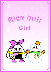 Rice ball Girl ( winter ) Theme