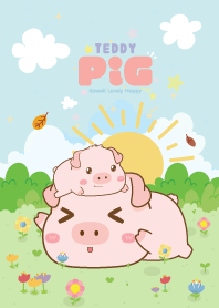 Pig Garden Galaxy Kawaii