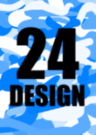 ブルー迷彩カモフラージュ