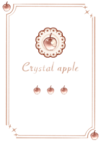 Crystal Apple Rose quartz