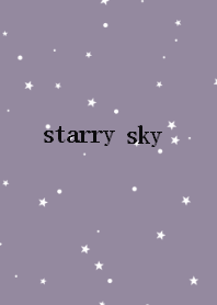 starry sky_purpleblacck