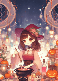 cute little witch halloween V. 64