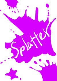 インクスプラッター(Purple)