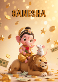 Ganesha Happy,fulfillment, wealth1