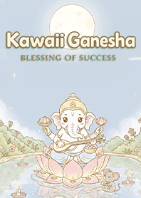 Kawaii Ganesha - Blessing of Success