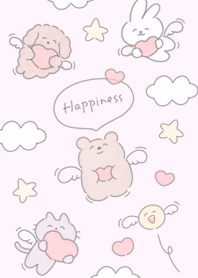 Feathers of Happiness pinkpurple11_2
