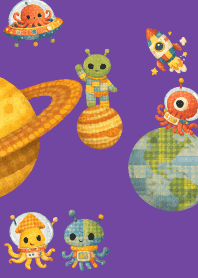 The vast universe02 purple