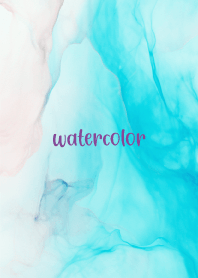 Pastel watercolor-BLUE10