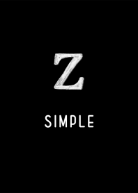 simple initials Z dark