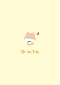 Shiba Inu3 Watermelon / Yellow