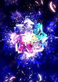 光り輝く陽の幸運クリスタルパワー