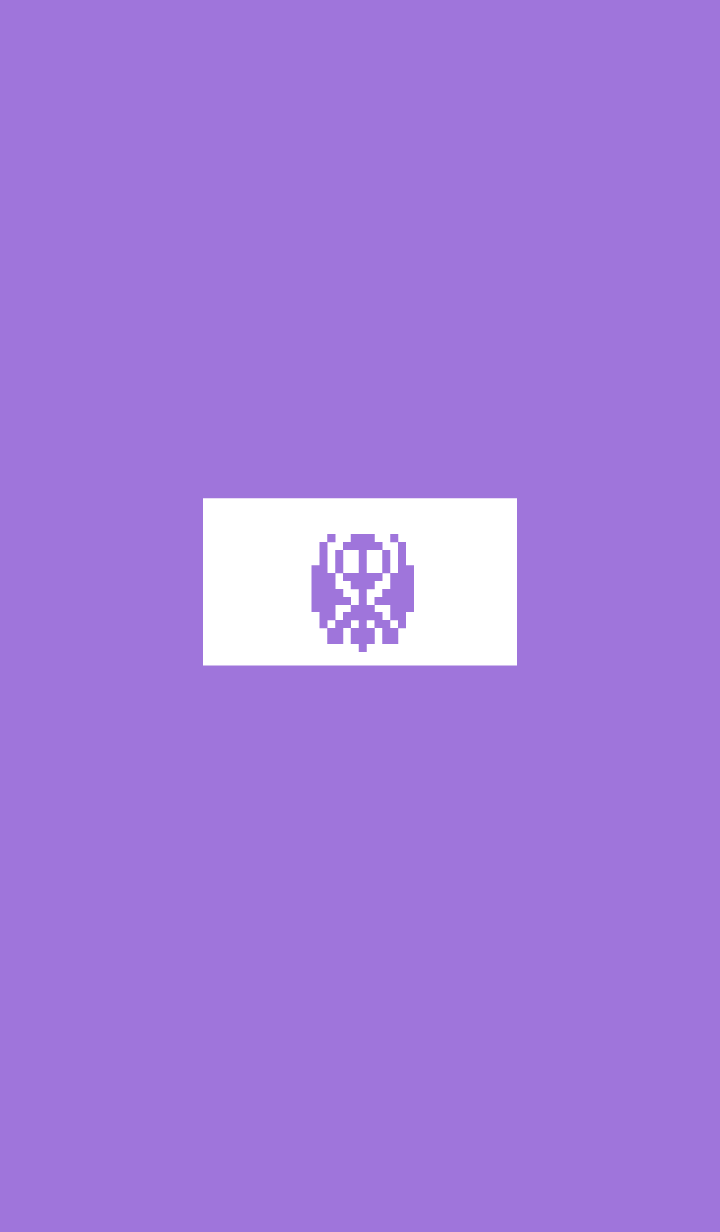 sqare skull(purple2)