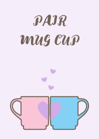 Pair Mug Cup_Pastel color