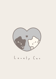 黑白貓 / gray brown