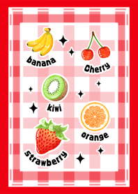 fruits! -red-