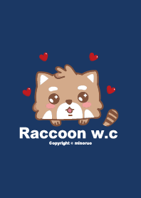 Raccoon w.c