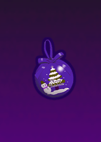 Purple Ornament @ Winter Feature