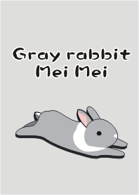 Gray rabbit Mei Mei