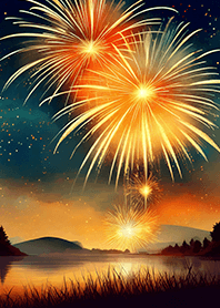 Beautiful Fireworks Theme#336