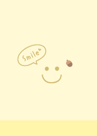 Acorn Smile .Yellow