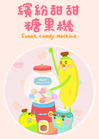 Sweet candy machine