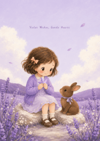 Violet Wishes, Gentle Hearts: Bunny