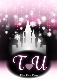 T&U-Initial-Snow Castle-Baby pink