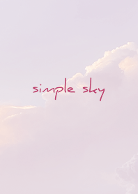 Pink : simple sky