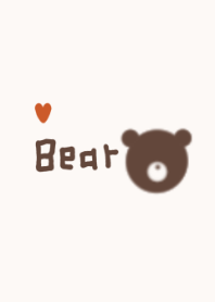 BEAR - BEIGE ORANGE