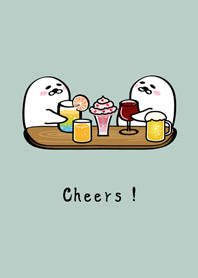 Lazy Navy SEAL.drink wine!(light mint)