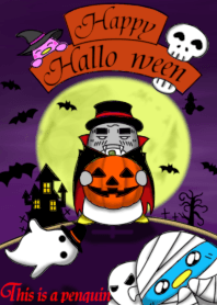 This is a PENGUIN theme Halloween