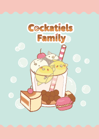 玄鳳鸚鵡家族(甜點款)