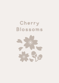 Cherry Blossoms14.Beige.