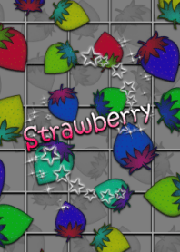 Pop strawberry pattern