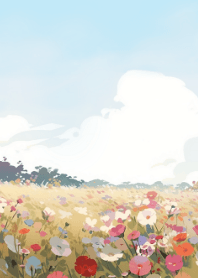 wild flowers in spring