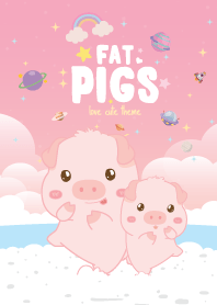 Fat Pigs Seaside Pink