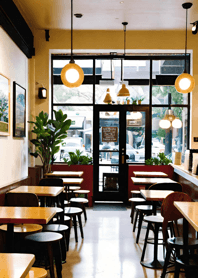 Cozy Coffee shop aC972B