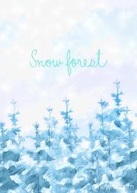 雪の森