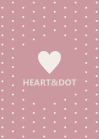 HEART&DOT *SmokyPink*