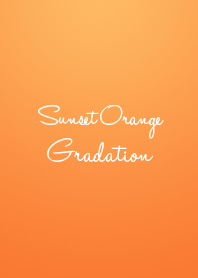 Sunset Orange Gradation