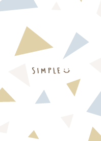 Simple adult triangle8 from Japan