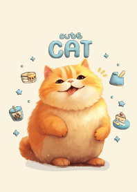 Cat Orange Cute : Morning!